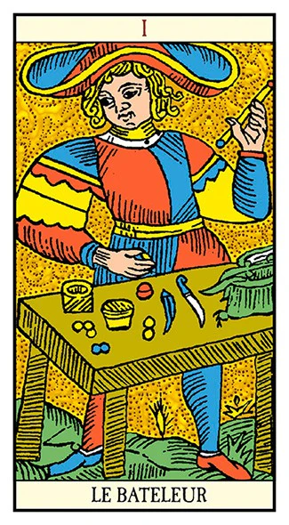 Golden Tarot of Marseille Cards